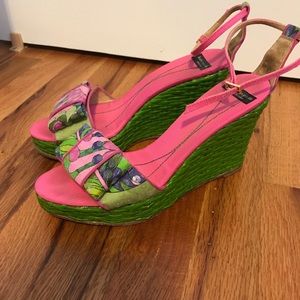 Kate Spade spring wedges